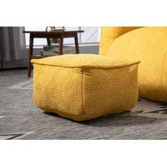 COOLMORE Bean Bag Chair Lazy Sofa Footstool Durable Comfort Lounger High Back Bean Bag Chair Couch For Adults And Kids, Indoor  Outdoor