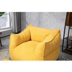 COOLMORE Bean Bag Chair Lazy Sofa Footstool Durable Comfort Lounger High Back Bean Bag Chair Couch For Adults And Kids, Indoor  Outdoor